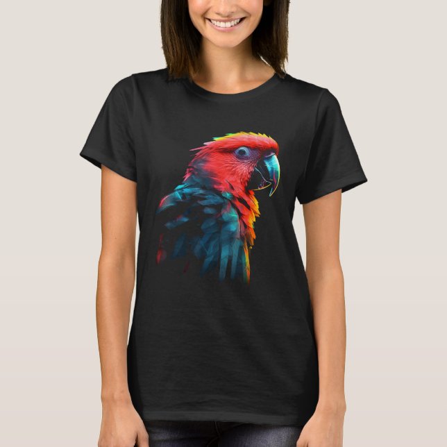 Papagei T-Shirt (Vorderseite)