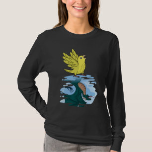 Papagei und Drachen Reflektion I Gelber Paprika 2 T-Shirt