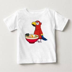 Papagei und Ramen Baby T-shirt