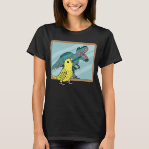Papagei und Rex Reflektion I Gelber Paprika T-Shirt