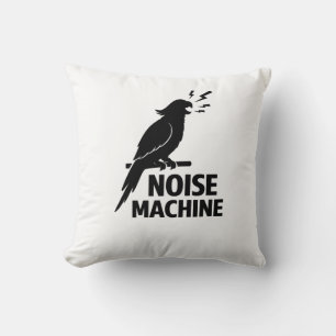 Papageien-Geräuschmaschine Lustiges Design für Pap Kissen
