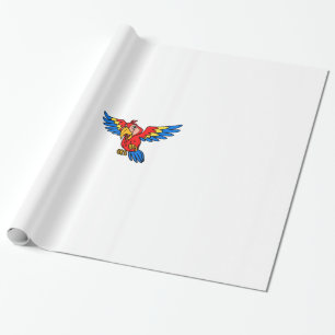 Papageien-Geschenkpapier Geschenkpapier