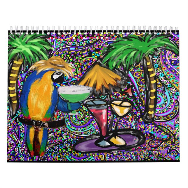 Papageien Kalender (Titelbild)