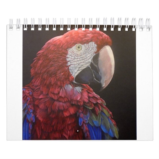 Papageien-Leidenschafts-Kalender für Sie Kalender (Titelbild)