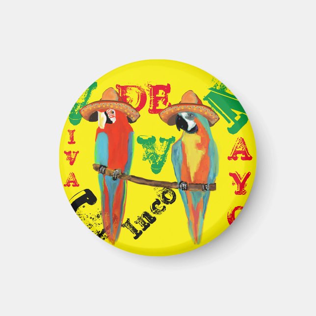 PAPAGEIEN MAGNET (Vorne)