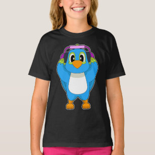 Papageien-Musiker-Kopfhörer-Musik T-Shirt