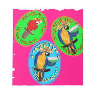 PAPAGEIEN NOTIZBLOCK