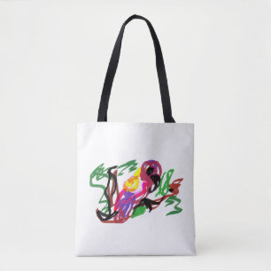 Papageien Spaß Sommer Tasche