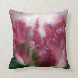 Papageien-Tulpe-Kunst-Designer-Kissen Kissen