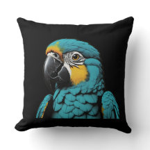 Papageien-Vogel-Design-Wurfkissen
