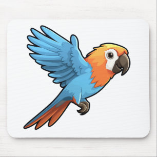 Papageienbild Cartoon Mousepad