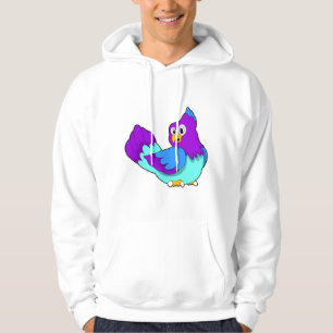 Papageienblau Hoodie