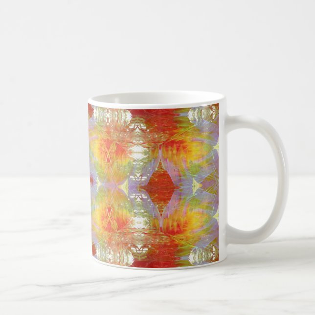 Papageienfedern Kaffeetasse (Rechts)