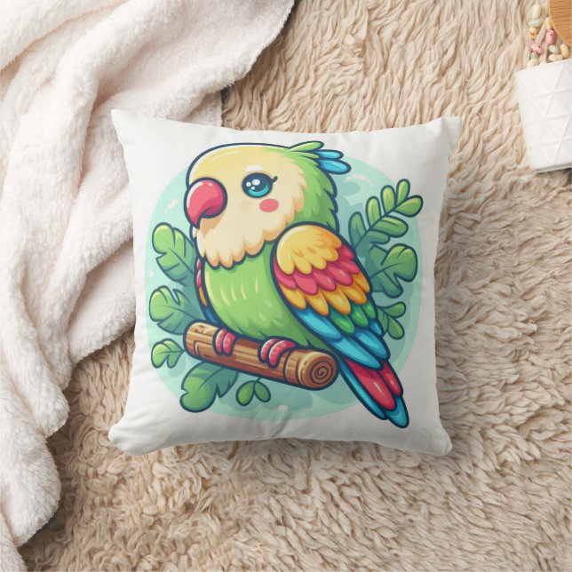 Papageienkissen Kissen (Decke)