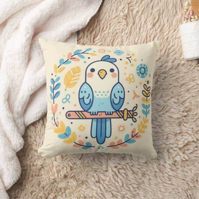 Papageienkissen Kissen (Decke)
