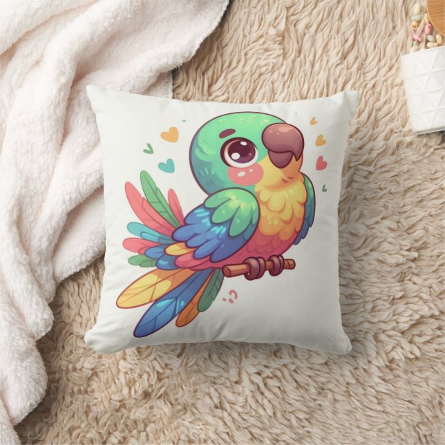 Papageienkissen Kissen (Decke)