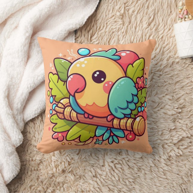 Papageienkissen Kissen (Decke)