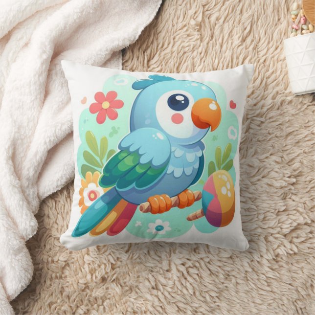 Papageienkissen Kissen (Decke)