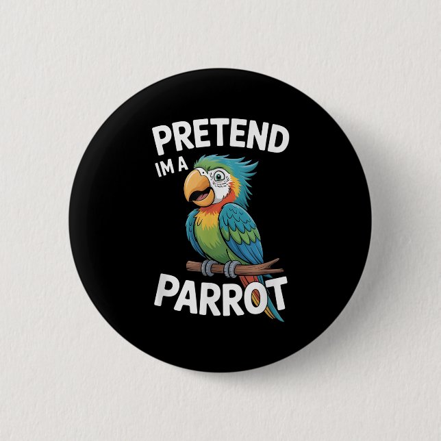Papageienkostüm  button (Vorderseite)