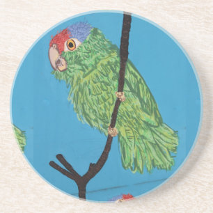 Papageienplakat Untersetzer