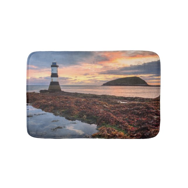 Papageientaucher-Insel des Penmon Badematte (Vorderseite)