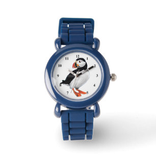 Papageientaucher Kinderuhren Armbanduhr