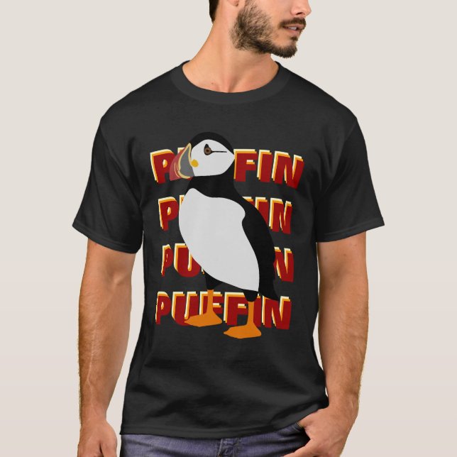 Papageientaucher T-Shirt (Vorderseite)
