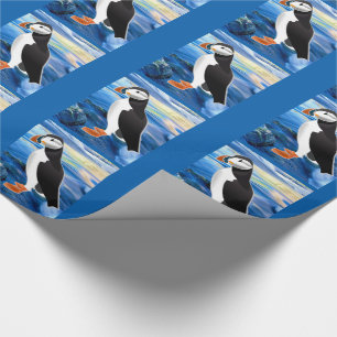 Papageientaucher-Tage Geschenkpapier