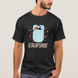 Papageientaucher Teddybär Gute Nacht Pyjama Vogel T-Shirt