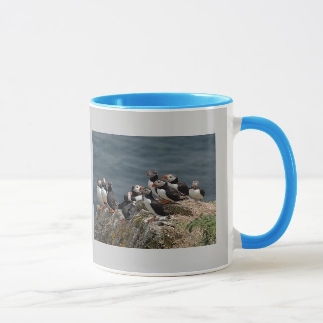 Papageientaucher-Vereinbarung Tasse (Rechts)