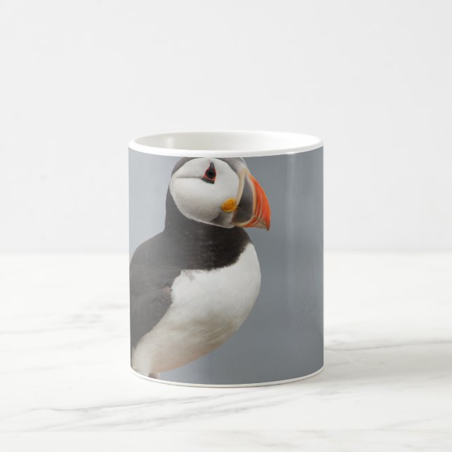 Papageientaucher-Vogel-Antarktis-Natur Kaffeetasse (Mittel)