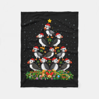 Papageientaucher-Vogel-Weihnachtsbaum-Geschenk-San Fleecedecke