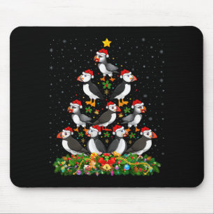 Papageientaucher Vogel Weihnachtsbaum Geschenk San Mousepad