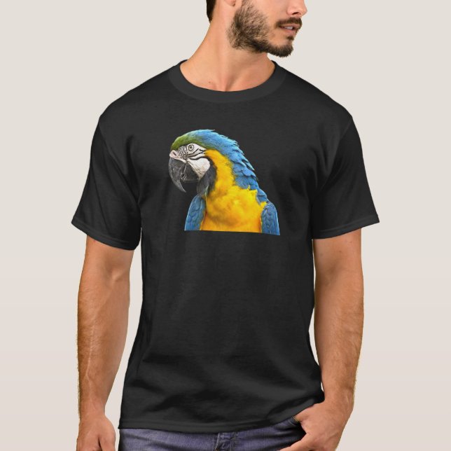 Papageienvögel T-Shirt (Vorderseite)
