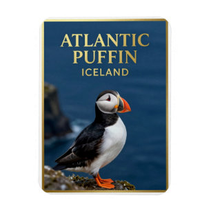 🐧 Papageitaucher Island Küsten Vogel Magnet