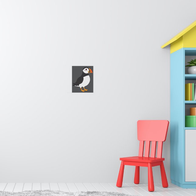 Papageitaucher Poster (Kinderzimmer 1)