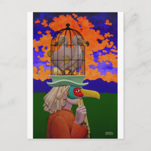 Papageno oder der Vogelfänger Postkarte