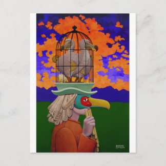 Papageno oder der Vogelfänger Postkarte