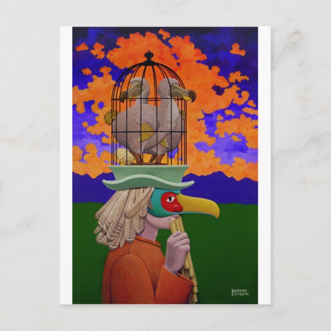 Papageno oder der Vogelfänger Postkarte (Vorderseite)