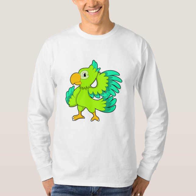 Papagerot T-Shirt (Vorderseite)