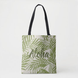 Papakolea Sandy Beach Palms Beach Bag Tasche