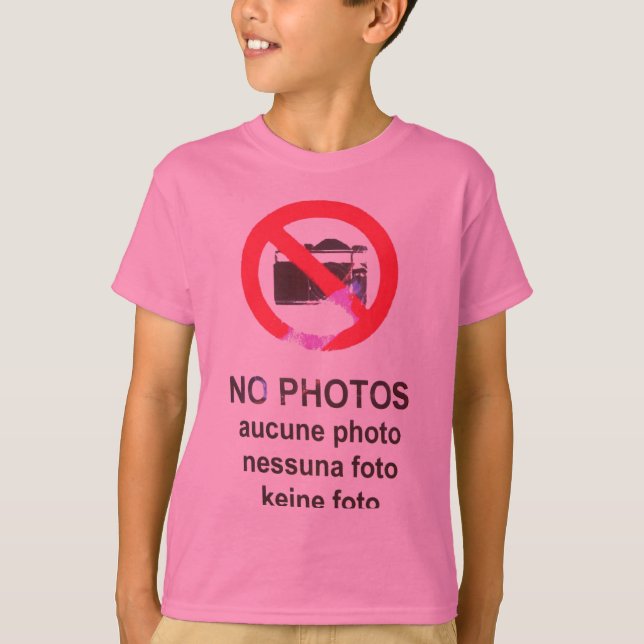 Paparazzi bitte T-Shirt (Vorderseite)