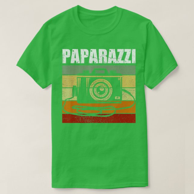 Paparazzi Camera Lover Fotograf Daddy T-Shirt (Design vorne)