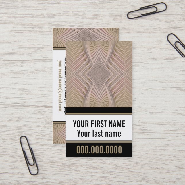 Paparazzi Cartes de visite personnels (Devant/Arrière en situation)