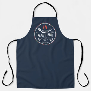 Papa's BBQ Fête des pères personnalisée tablier