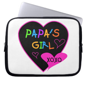Papa's Girl T-Shirts, Hats, Tasse, Buttons, Kleidu Laptopschutzhülle