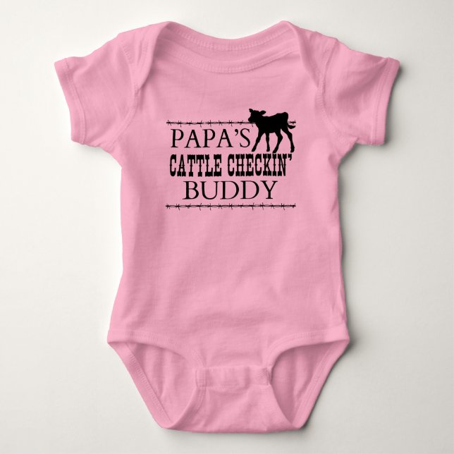 PAPAS KATZKONTROLLBUDDY BABY STRAMPLER (Vorderseite)
