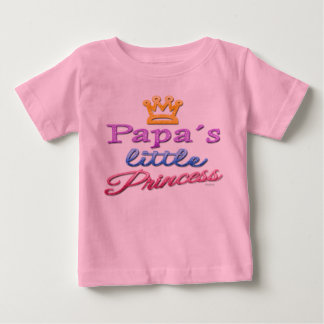 Papas kleiner Prinzessin-Baby-Kleinkind-T - Shirt