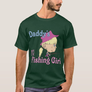 Papa's kleines Fischermädchen T-Shirt