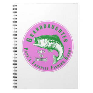 Papas Lieblingsfischbuddy Notizblock
